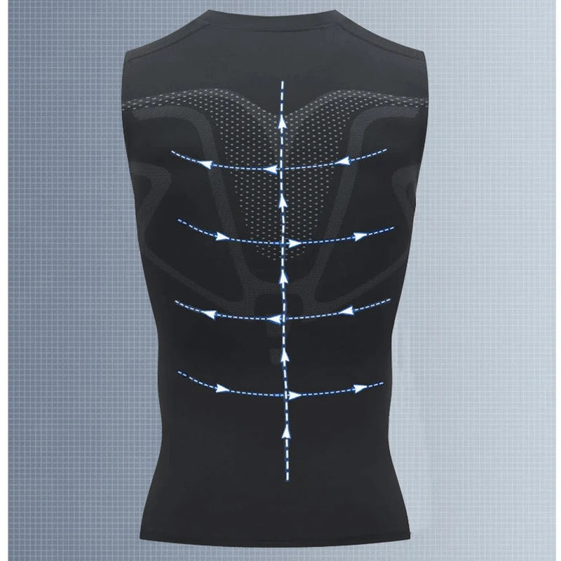 Men's Sci-Fi Print Vest