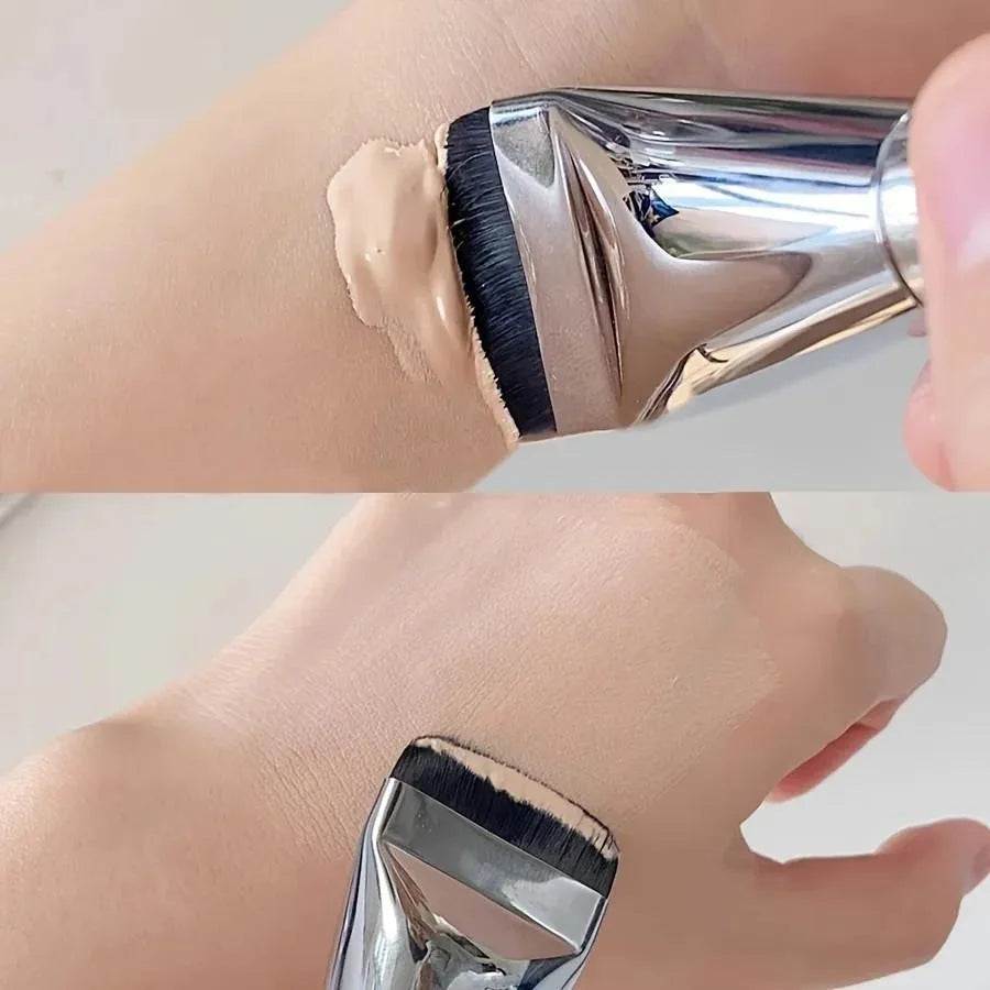 One-word foundation brush flat head base makeup brush concealer brush contour brush makeup tool brush student makeup tool