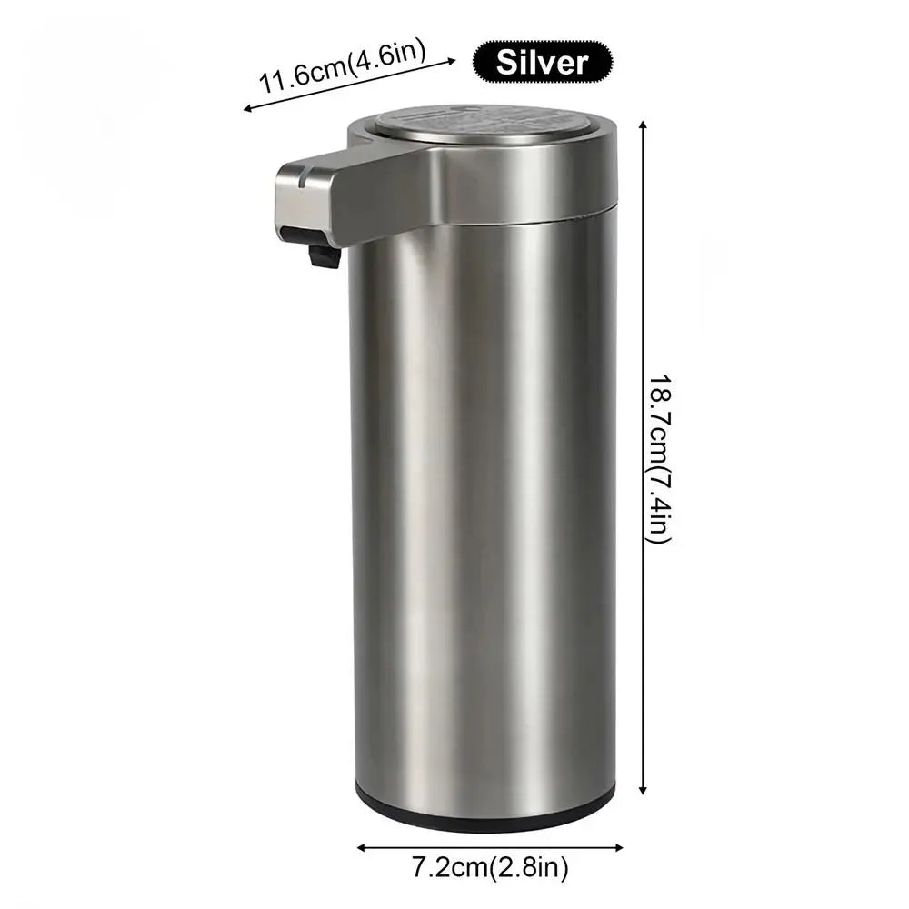 Dispensador automático de jabón sin contacto de acero inoxidable 304 a prueba de agua, máquina inteligente de desinfectante de manos reutilizable