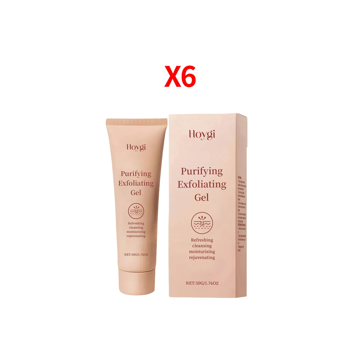 Hoygi Purifying Exfoliating Gel - Deep Cleansing & Oil Control 30ml