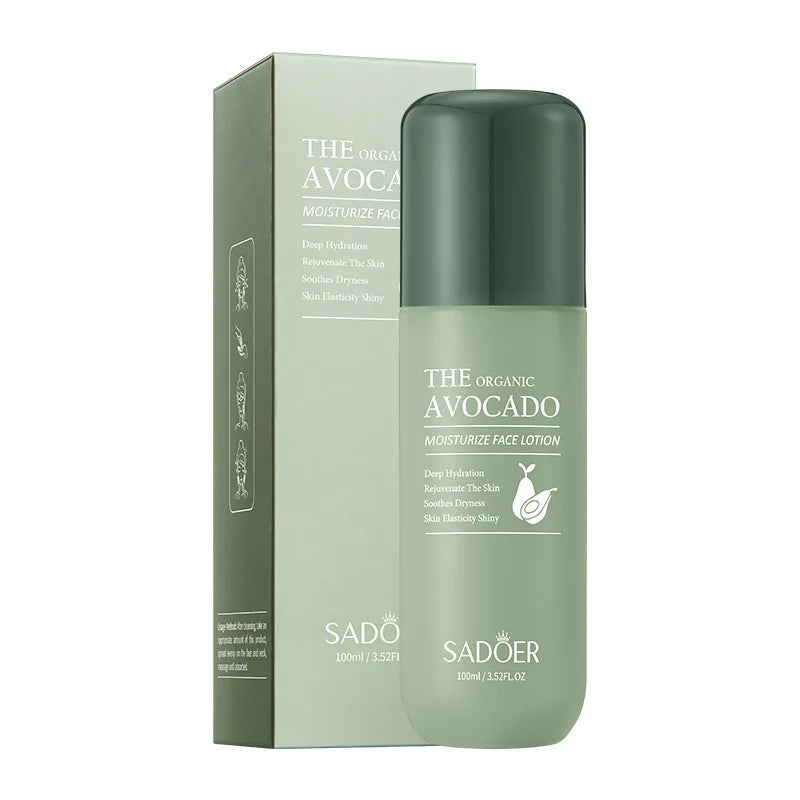 SADOER Avocado Skincare 6-Piece Set - Cleansing, Moisturizing, Care