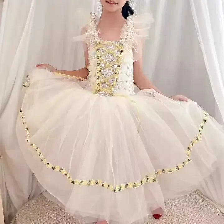 Dance Costumes Girls Dresses Cosplay Girl Ballet Leotards Baby Outfit Vestidos Summer Children Ballet Dress Tutu Kids Clothes