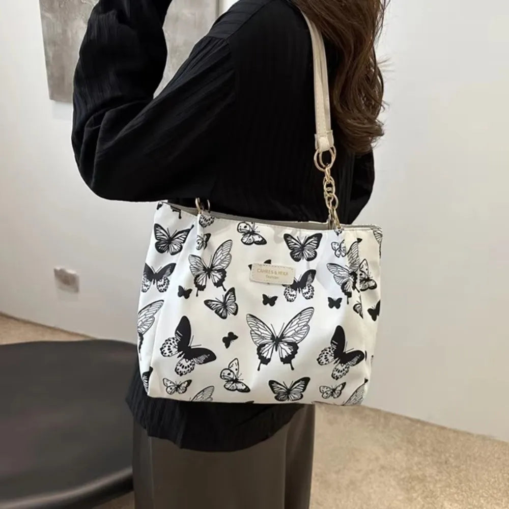 Trendy Large Capacity Women Shoulder Bag PU Leather Animal Printing Crossbody Bags Casual Style School Bag Tote Bag Girls