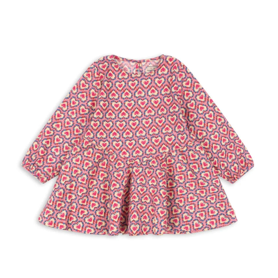 Summer 2026 Ks Girls Polka Dot Print Dress Girl Vacation Long Sleeved Tops Pants Kids Preppy Style Dresses Children Clothes Set