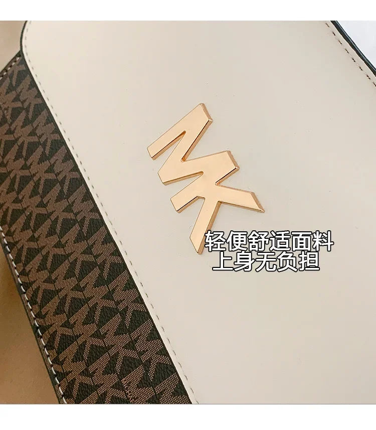 Michael Kors Women's Casual and Fashionable Crossbody Single Shoulder Chain Bag MK Boutique Handbag Commuting Bag