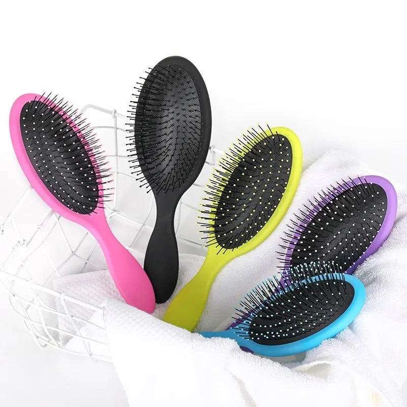 Detangling Hair Brush Women Scalp Massage Comb Anti Static Airbag Hair Comb Wet Dry Hairbrush Head Massager Salon Styling Tools