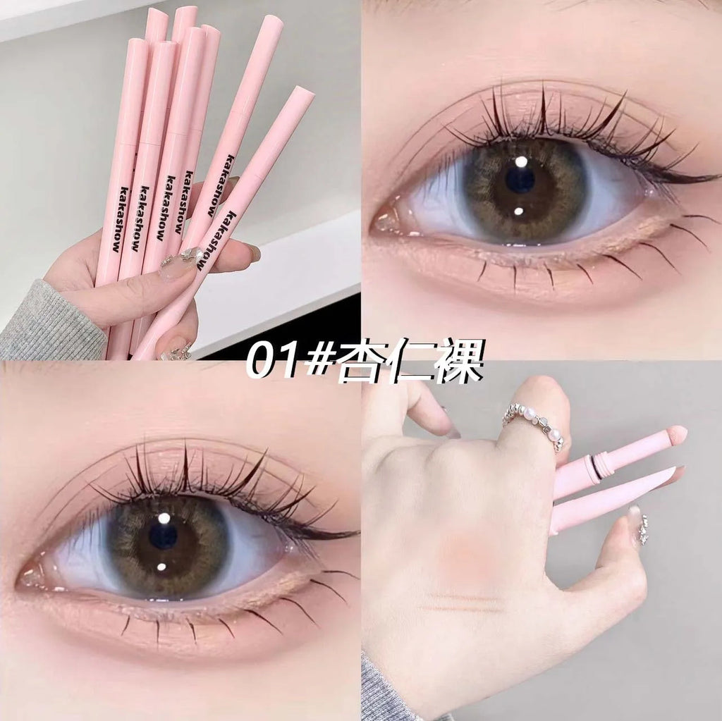 Meniscus Double-End Lying Silkworm Eyeliner Pencil Diamond Glitter Matte Aegyosal Pen Brightening Cream Shadow Highligher Makeup