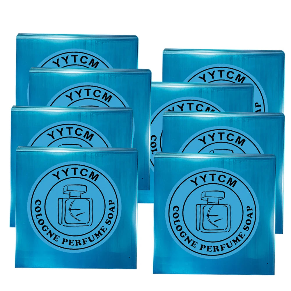 Men's Cologne Handmade Soap – Essential Oil Fragrance Bar for Face & Body (70g)