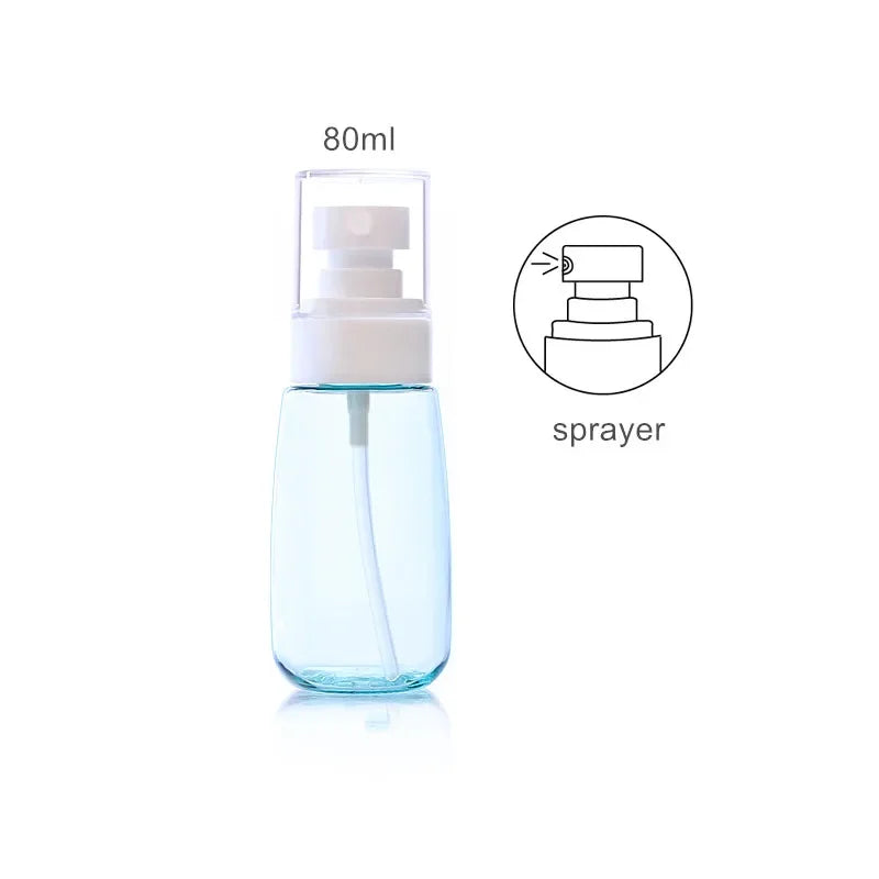 Upg Fine Mist Spray Bottle Set 30ml 60ml 100ml Refillable Travel Bottle With Lotion Pump