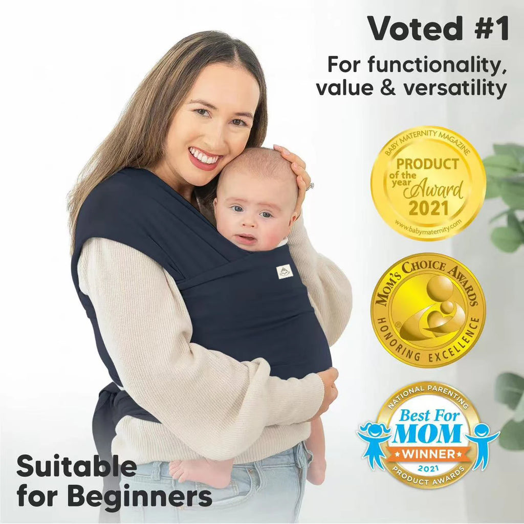 Baby Carrier Front-Carrying Multi-Functional Sleeping, Breastfeeding, Outing Device to Free Hands Knitted Fabric