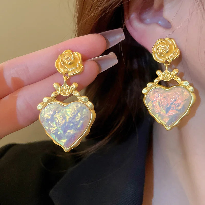 Korean Fashion Style Pearl Long Tassel Clip on Earrings for Women Simple Temperament Long Chain Non-piercing Ears Clip Earrings