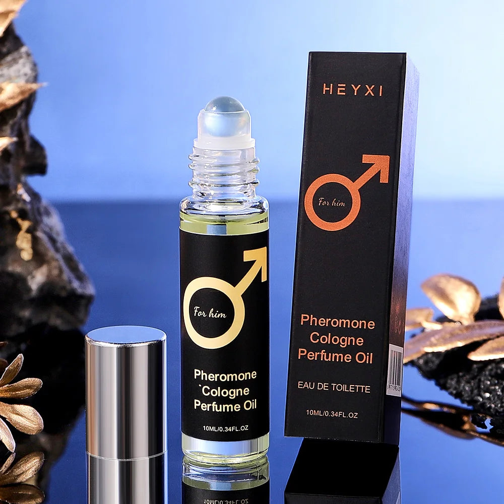 Men's rolling fragrance, long-lasting fragrance, cologne fragrance, emits charming fragrance, suitable for dating and daily use