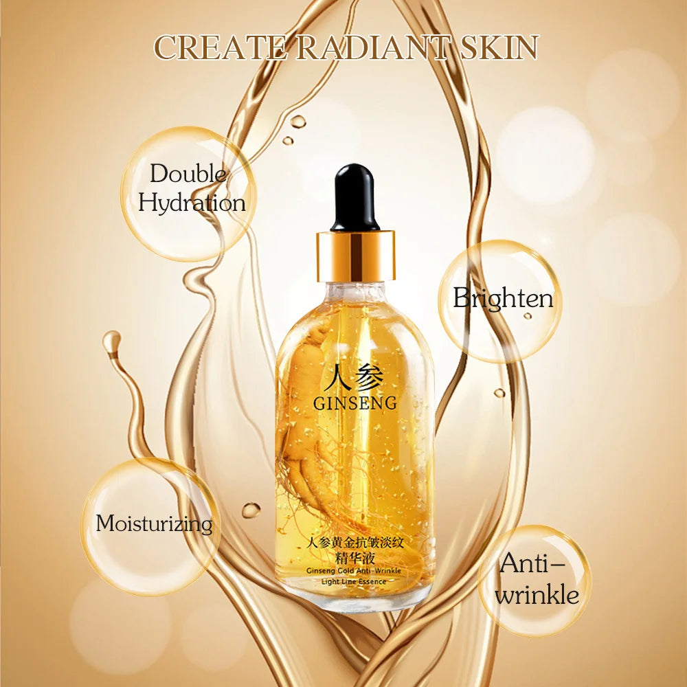 24k Gold Hyaluronic Acid Nicotinamide Face Serum - 100ml