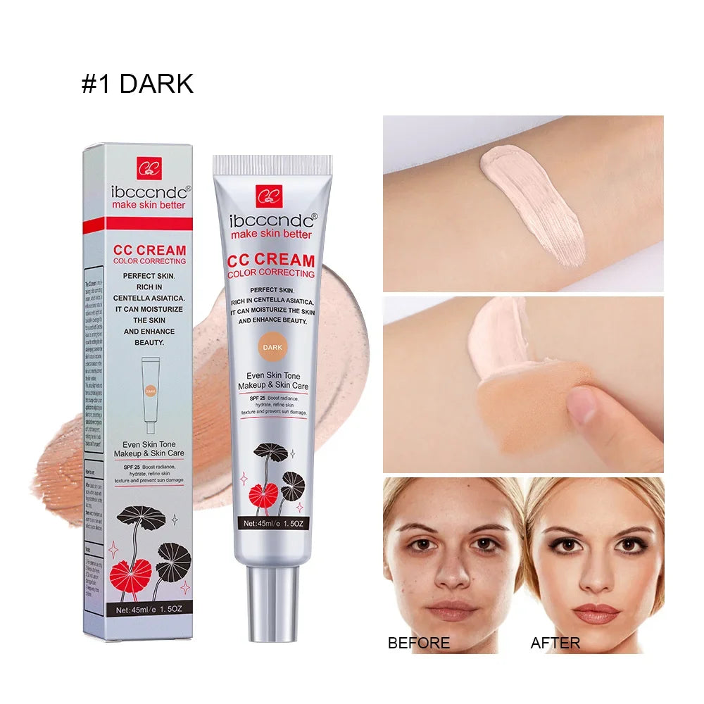Erborian CC Cream Concealer Hydrating Full Coverage Foundation For Women Radiant Flawless Finish
