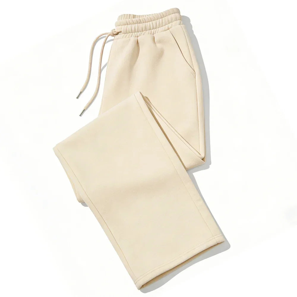 Men's Loose Fit Jogger Sweatpants - Casual Multi-Pocket Drawstring