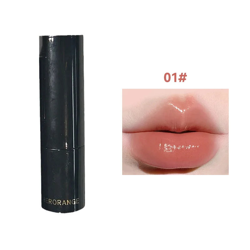 Red Brown Moisturizing Mirror Lipstick - Waterproof Long-Lasting