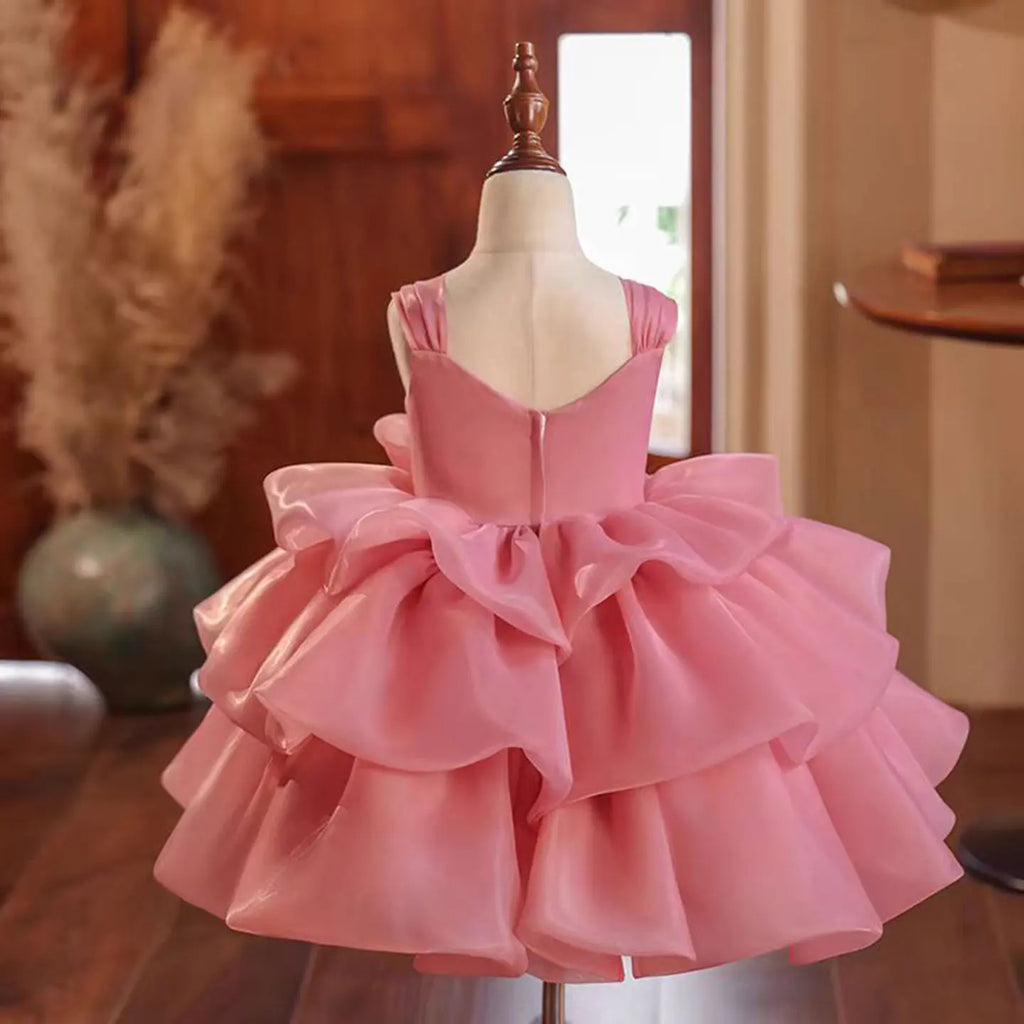 Dreamy Vow J710 Charming Pink Girl Dress With 3D Flowers Sleeveless  Baby Kids Princess Birthday Wedding Party Holiday Gown 2025