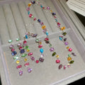 Colorful Crystal Zircon Necklace & Bracelet Set