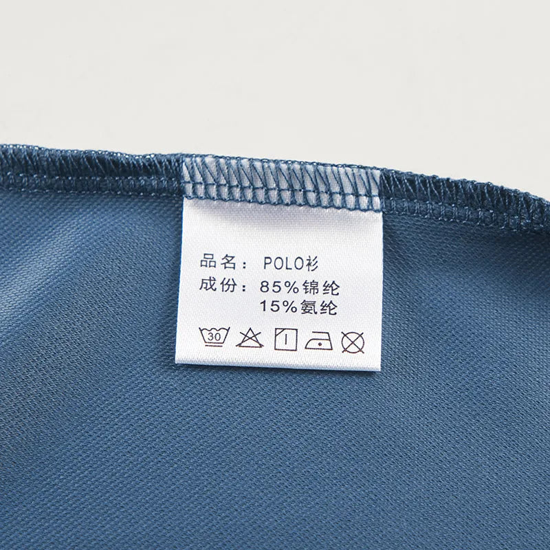 2024 Summer New High-End Mesh Ice Silk Short-Sleeved T-Shirt Men's Shirt Collar Purple Khaki Green Solid Color Slip Polo
