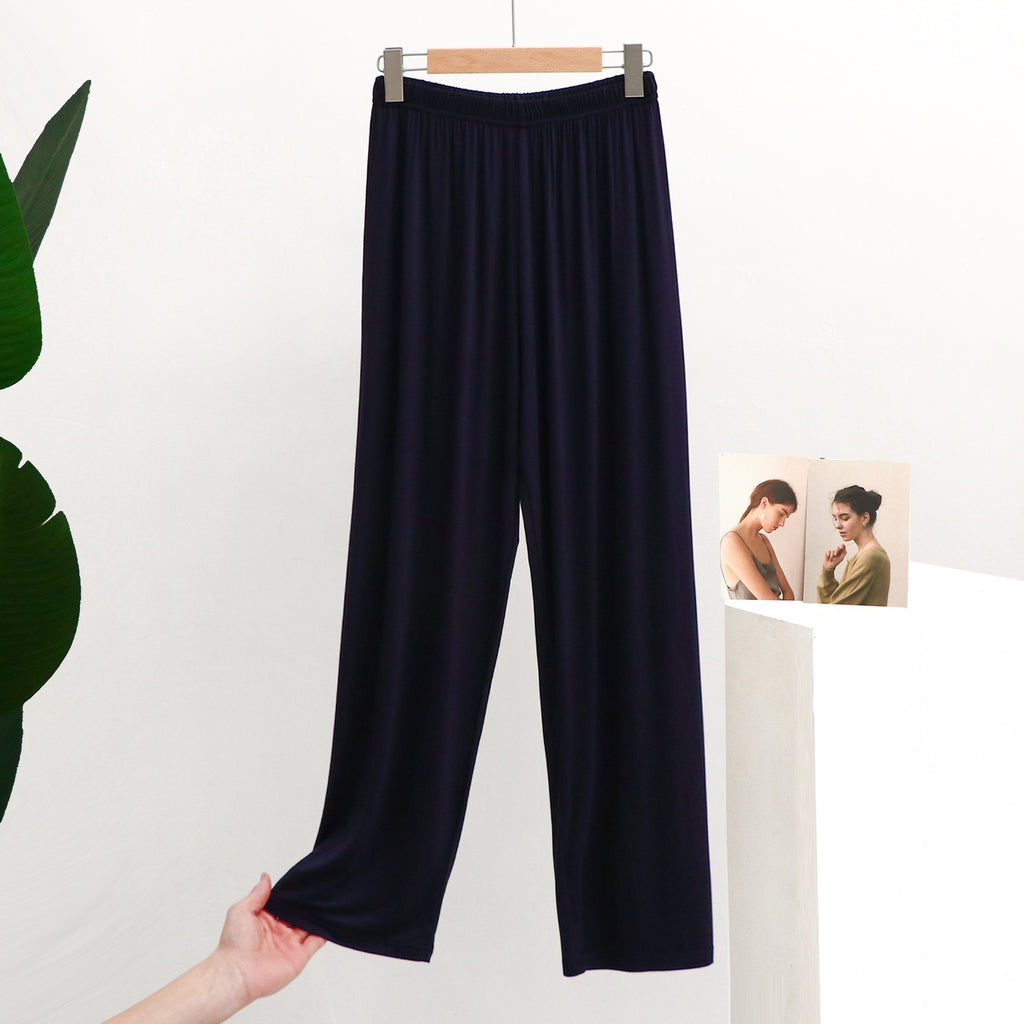 Women's Modal Pajama Pants - Lightweight Casual Sleep Bottoms