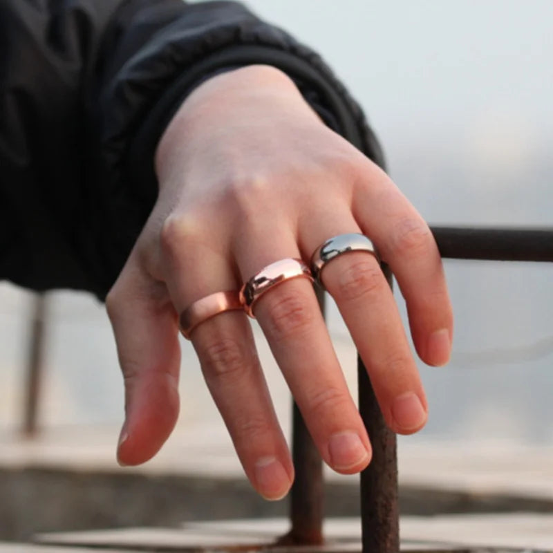 Magnetic Anti Snoring Device Ring Therapy Acupressure Against Finger Ring Anti Snore Sleep Aid for Snoring Treatment