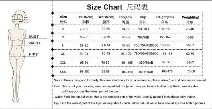 Women's Push-Up Bandeau Bikini Set – Solid Color Wire-Free Two-Piece Swimsuit