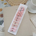 10pcs/Set Baby Hair Accessories for Girls Full Coverage Fabric Lovely Hair Clips Children's Headwear Bow Hair Accessories