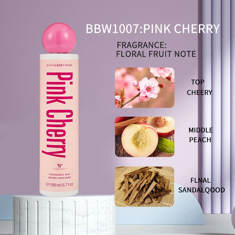 Rich Gourmand Perfume Unisex Fresh Berry Sweet Cookie Chocolate Cream Eau De Toilette Lasting Alluring Scent Body Spray 168Ml