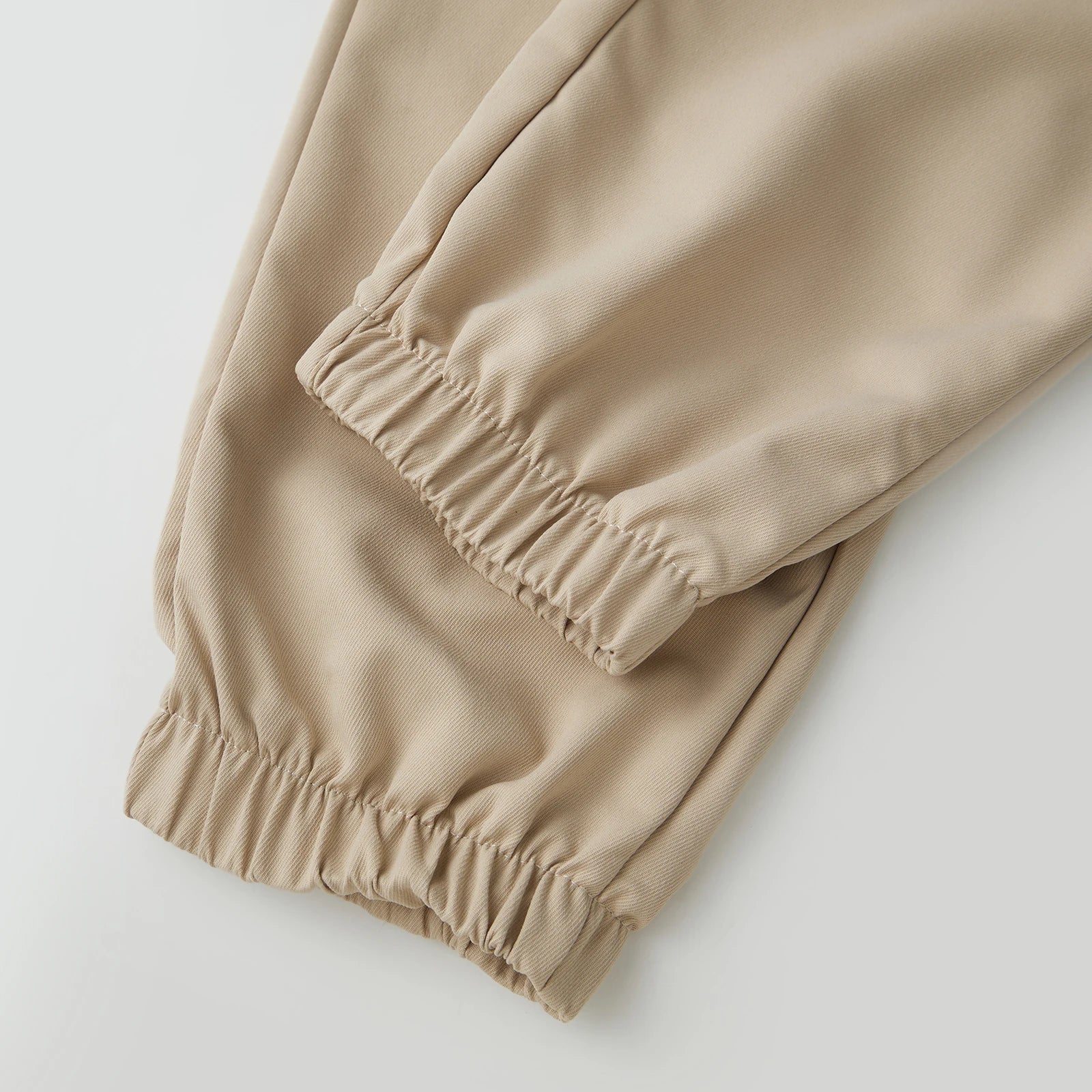 Men Cargo Pants, Elastic Waist Solid Casual Pants Trousers Streetwear with Pockets