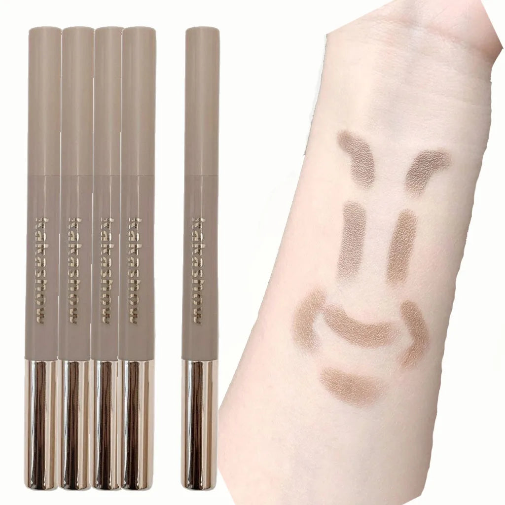 2in1 Contouring Pen With Brush Facial Contour Stick Makeup, Neutral Bronzer Makeup Sticks, 3D Contouring Stick For Face Body