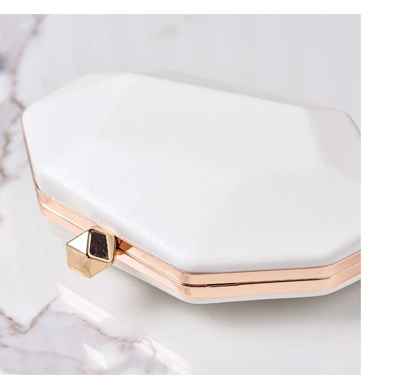 Women's Summer Bag 2026 Gold Irregular Small Hand Bag High Quality Premium Luxury Brand Handbags Evening Wedding Cross Clutch