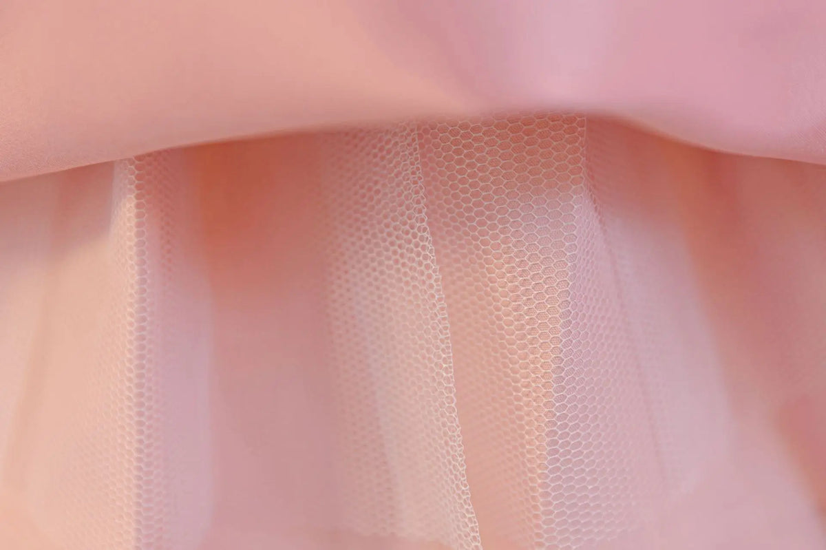 HETISO Baby Girls Princess Dress Summer Tulle Sleeveless Kids Wedding Birthday Party Performance Gown Costumes For Kids