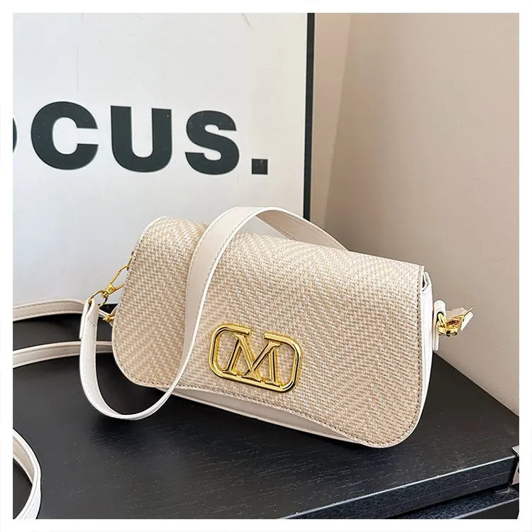 Famous Designer Crossbody Bag Trendy Letter Logo Also Serves As A Chic And Spacious Diaper Bag For Women