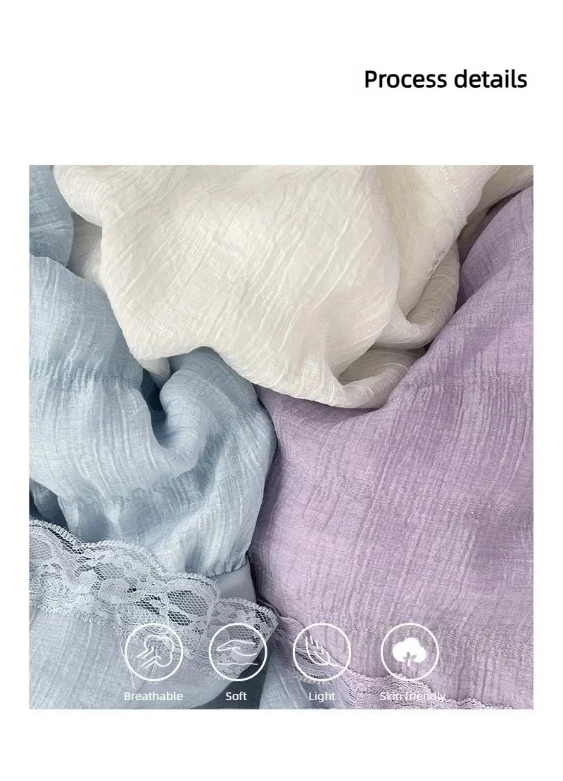 Sweet Lace Ruffles Long Skirt Women Summer Cute Puff Cake A Line Skirt Woman Korean Style High Waist White Chiffon Tulle Skirt