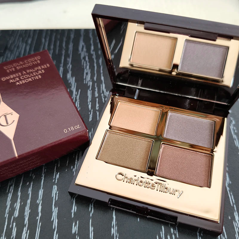 fashion Easy Apply Blusher Lasting Brighten Charlotte Makeup Tilbury 4/6/9 Colors Eye Shadow Disc Waterproof Eye Shadow Palette