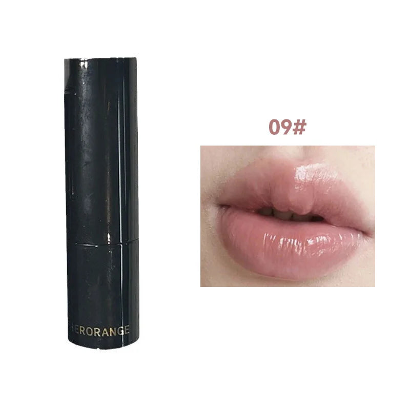 Red Brown Moisturizing Mirror Lipstick - Waterproof Long-Lasting