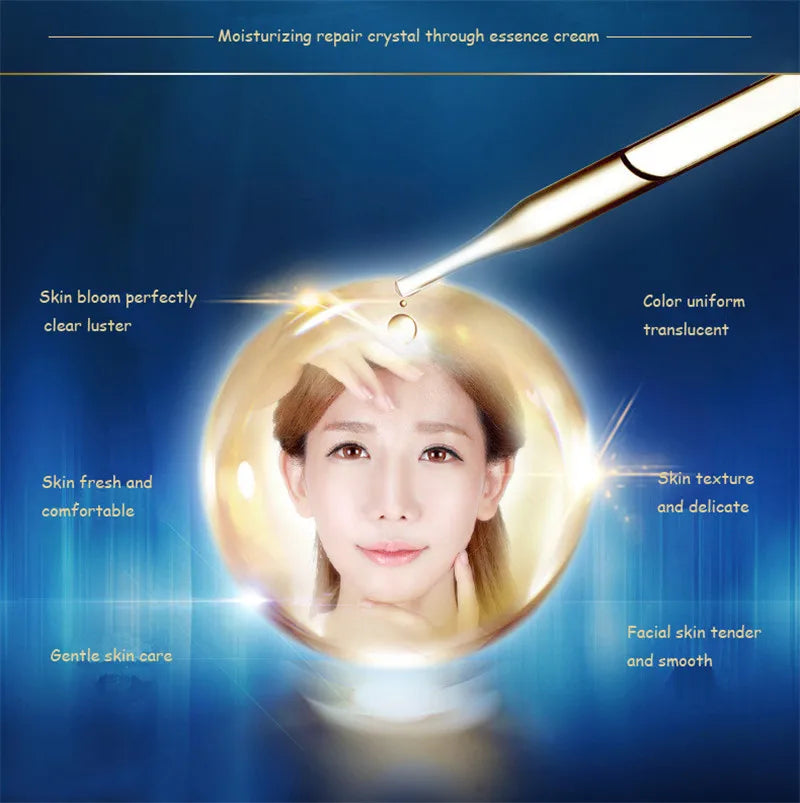 BIOAQUA Hyaluronic Acid Repair Face Essence Liquid Moisturizing Hydrating Anti Wrinkle Firming Collagen Facial Serum