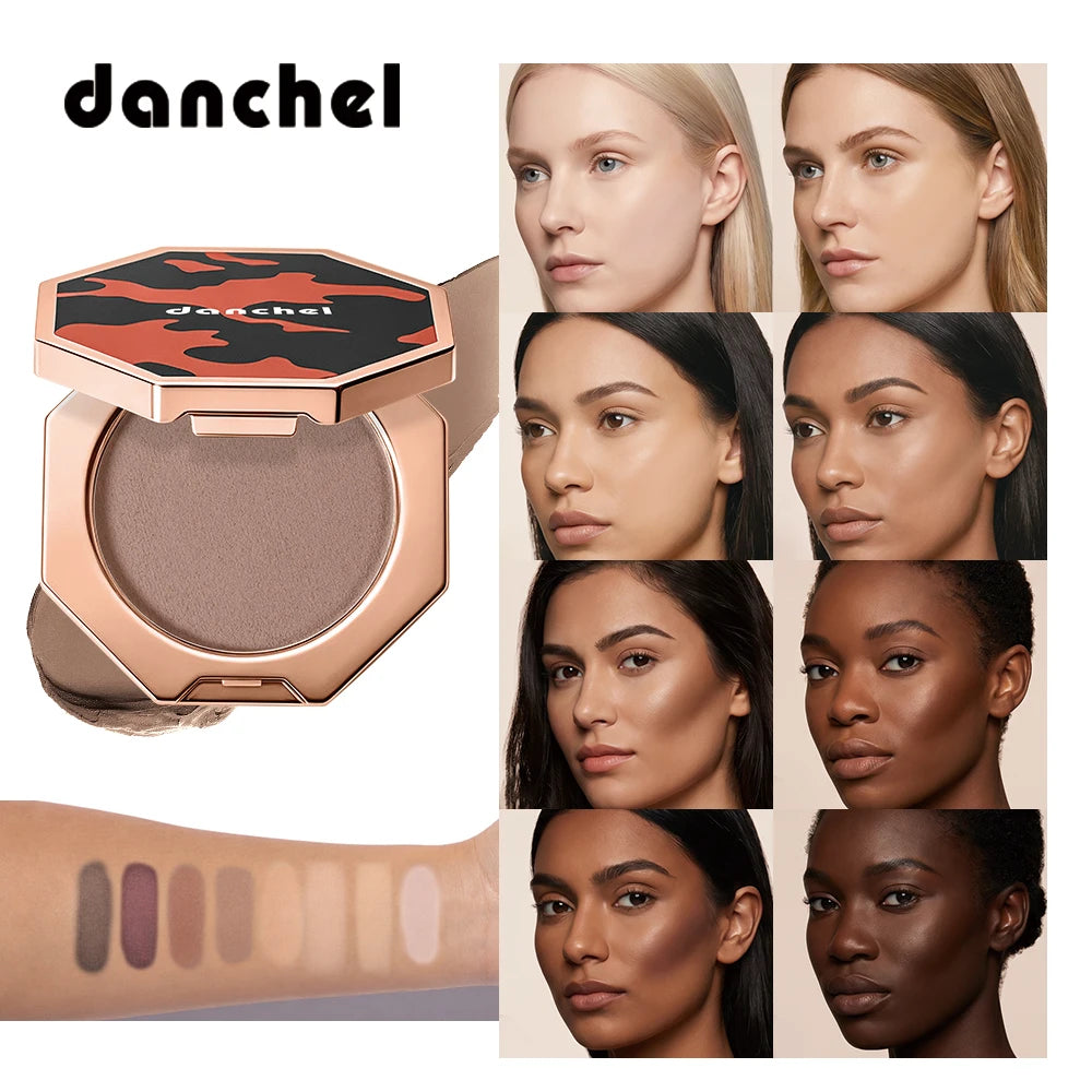 Mousse Bronzer Contour Cream Natural Soft Focus Skin Smoothing 3D Contour Waterproof Sweat-proof Resists Transfer Contour Cream