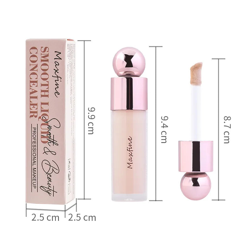 Concealer With Pore Blurring Moisturizing Oil Control Long Lasting Sweat Resistant Non Transfer For Covering Facial Blemishes