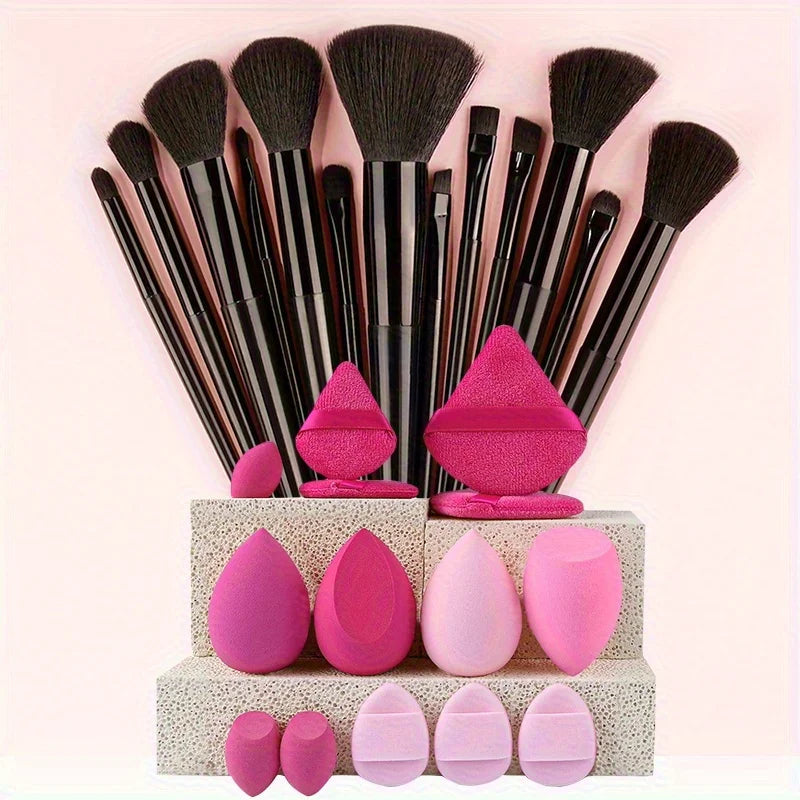 Makeup Brushes 8-29Pcs Makeup Kit Professional Women'S Cosmetic Soft Powder Brush Eyeshadow Foundation Full Set Travel Beauty Tool