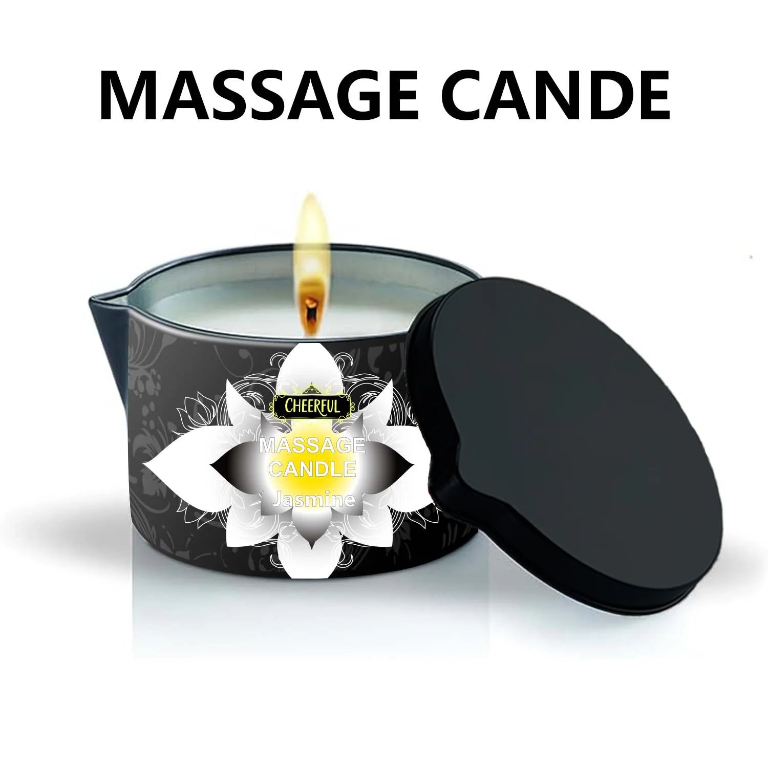 Massage Oil Candle By Sm Product Luxury Aromatherapy For Stress Relief And Skin Moisturizing For Home Spa Lovers