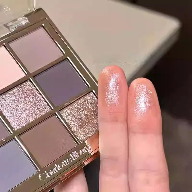 CT Summer Limited Lip Gloss Hydrating Lipstick Setting Powder Shine Nine-Color Eyeshadow Palette Blush Skincare Essence Makeup