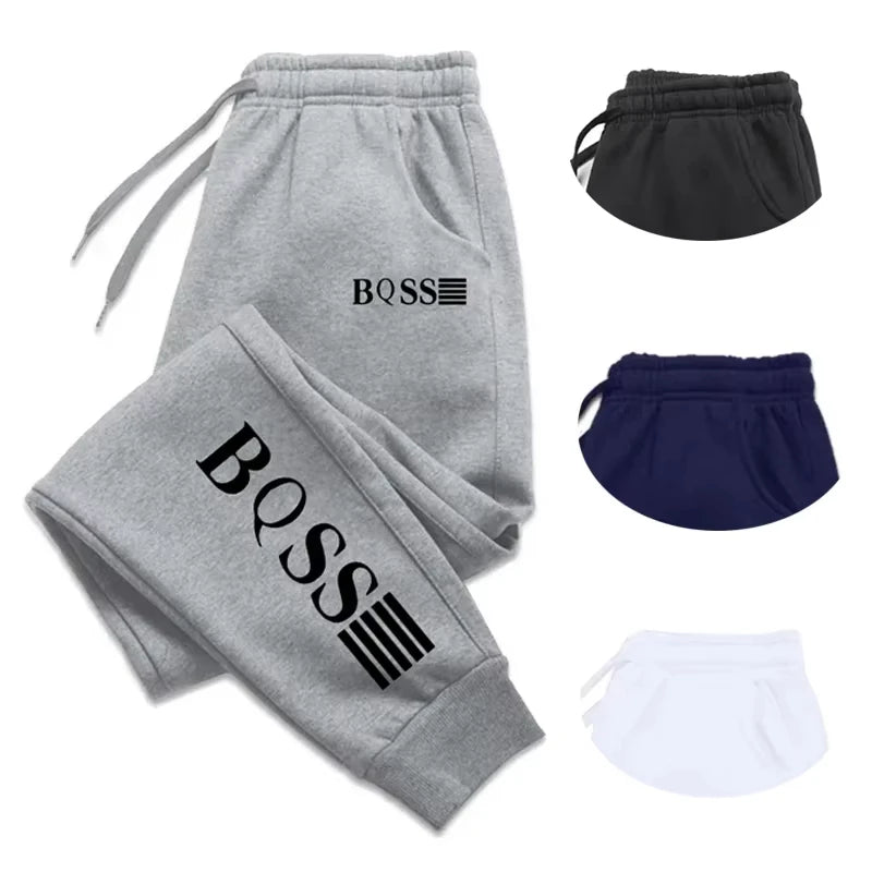 2026 New Men Printed Sweatpants Fashion Streetwear Joggers Elastic Waist Casual Pants Soft High Quality Versatile Trousers S-3XL
