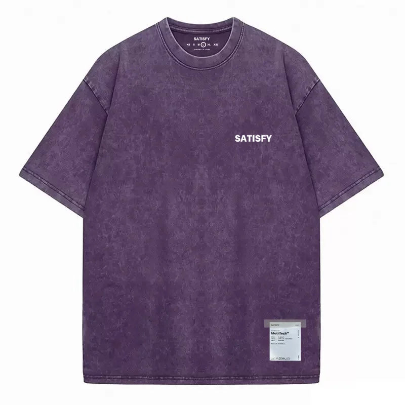 Satisfy MothTech Muscle T-Shirt - Men's Distressed Cotton Blend