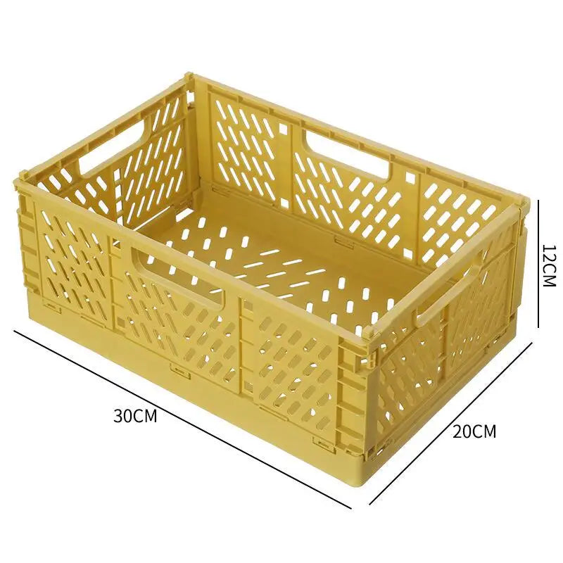 Cesta de almacenamiento plegable, organizador de armario, caja para cocina y baño, accesorios y aparatos para ropa, juguetes, especias, condimentos y verduras
