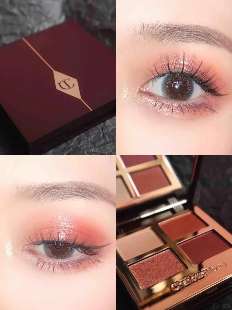 Charlotte Tilbury PILLOW TALK Series Soft Heart Double Color Powder Blusher Color Plate Hot Color Code First Love Sex on Fire
