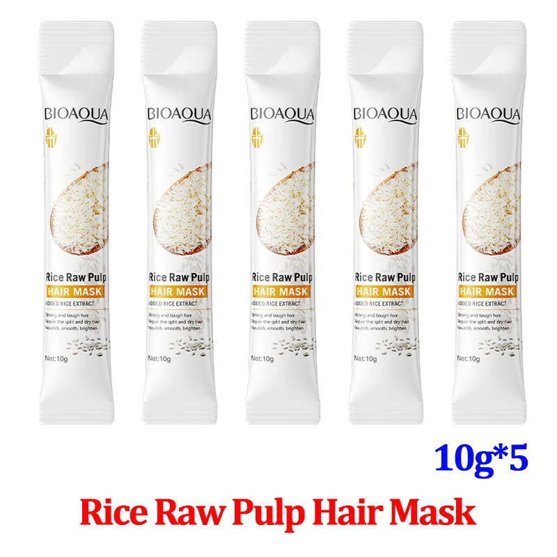 PWYUMAN Magical Keratin Rice Hair Mask - Repair and Moisturizing