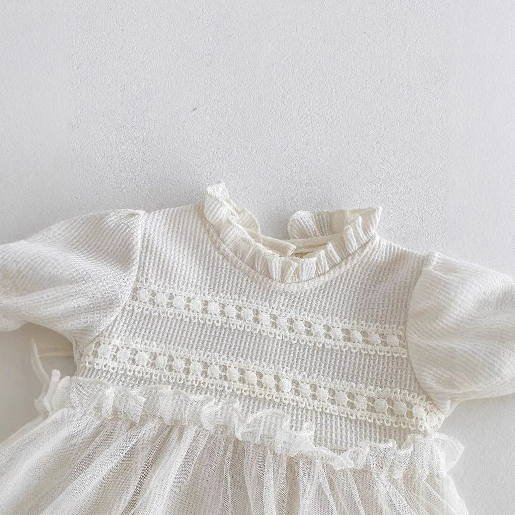Baby Summer Outfit One-piece Bag Fart Skirt Baby Super Cute Princess Full Moon Hundred Day Lace Ha Clothes Summer Thin Clothes