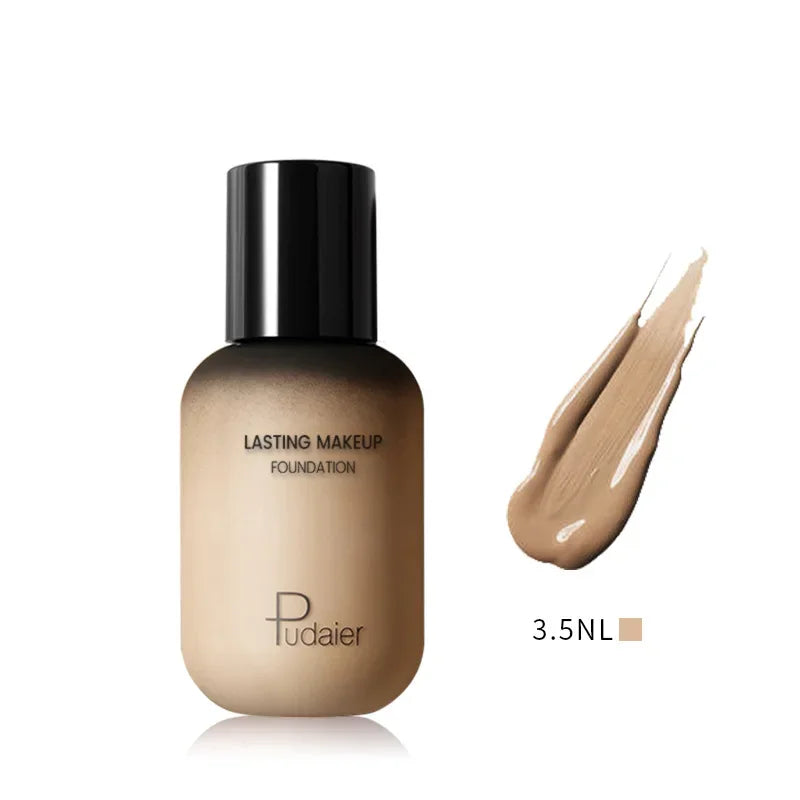 Full Coverage Foundation Base Cream Mineral Waterproof Concealer For All Skin Types, No Cracking, No Drying