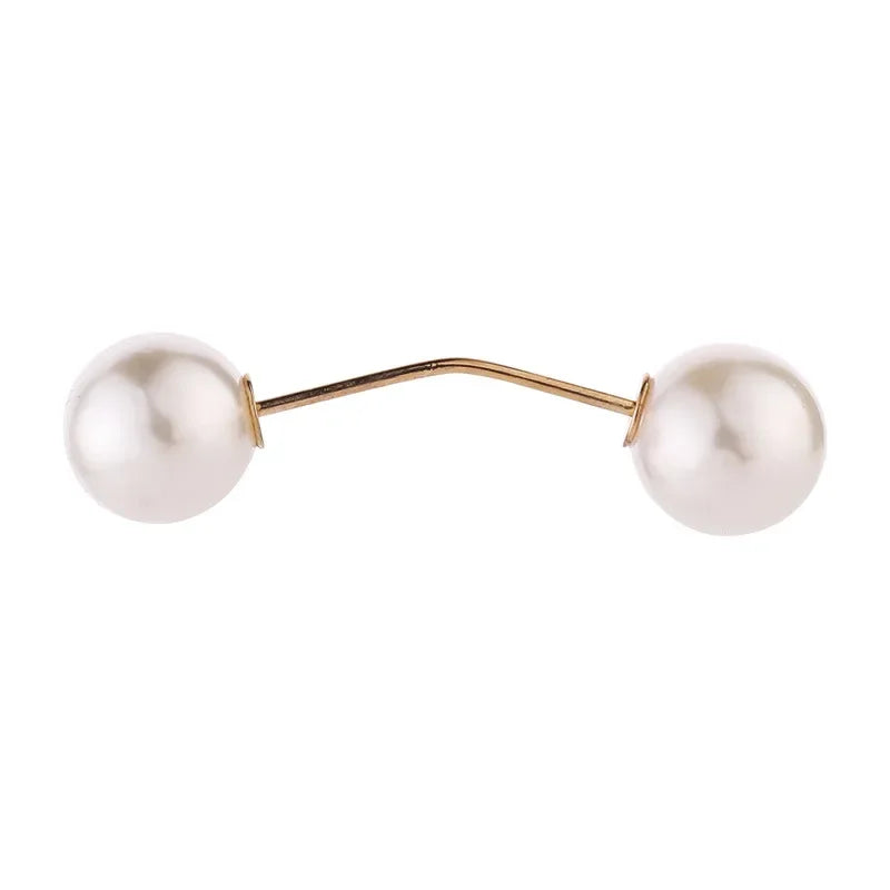 Detachable Metal Pins For Clothing Elegant Clip On Brooches For Women's Sweaters Cardigans Dresses